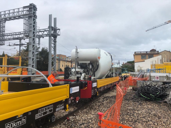 Lavori di adeguamento a PRG della stazione di Giulianova